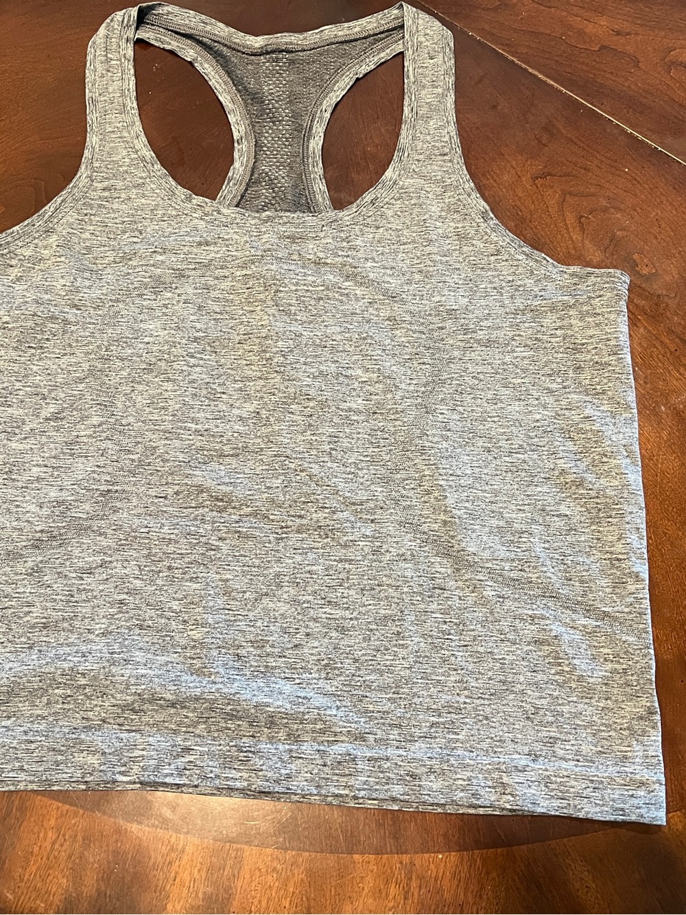 Gray Lululemon Racerback Tank Top - Women's Athletic Layer